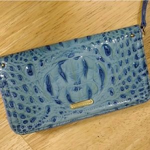 🦋 Powder Blue Brahmin Wallet 🦋